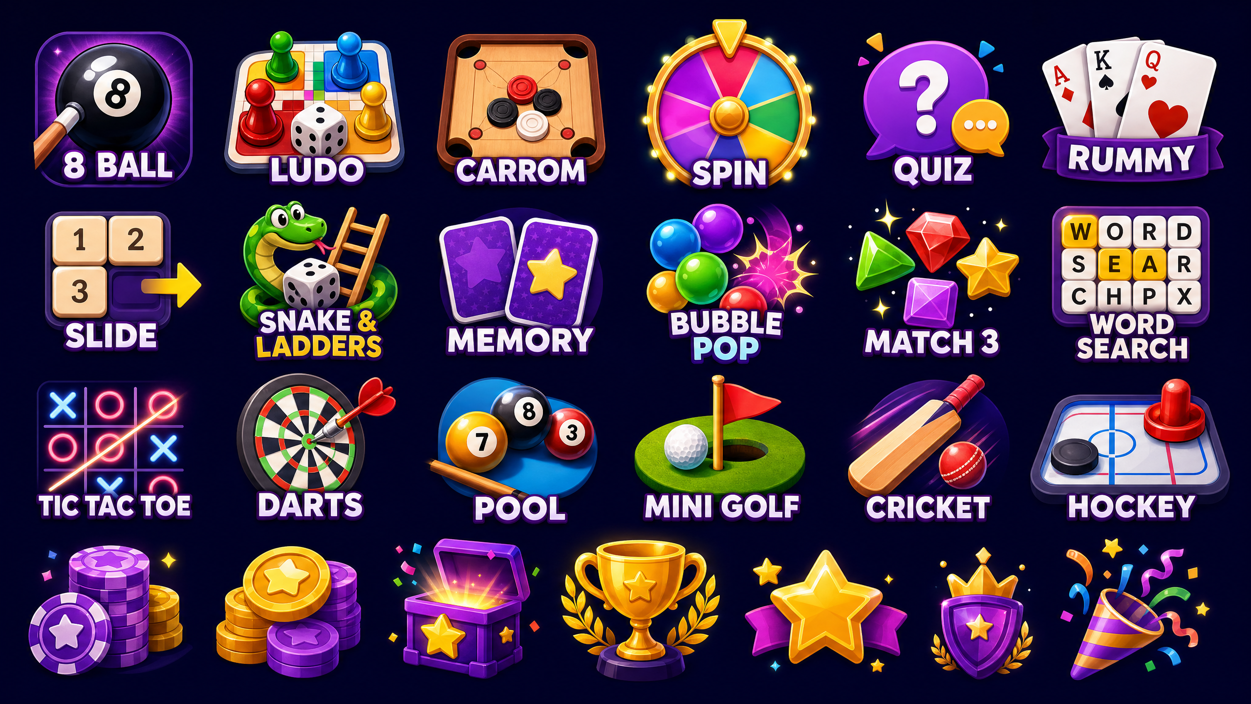 Token Hunt social game
